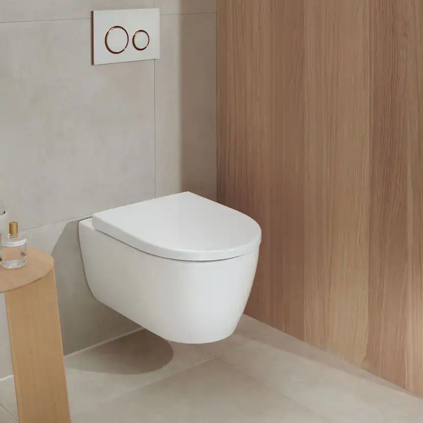 Vägghängd Toalettstol Geberit iCon Rimfree