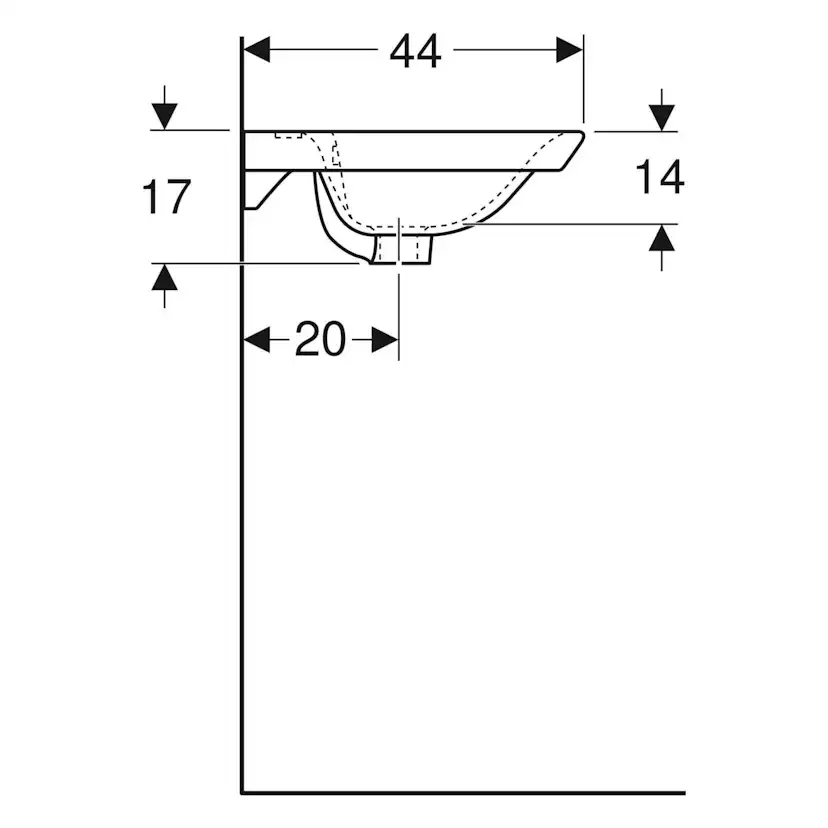 Tvättställ Ifö Vinta Art