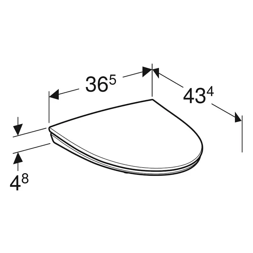 Toalettsits Ifö Vinta Hårdsits