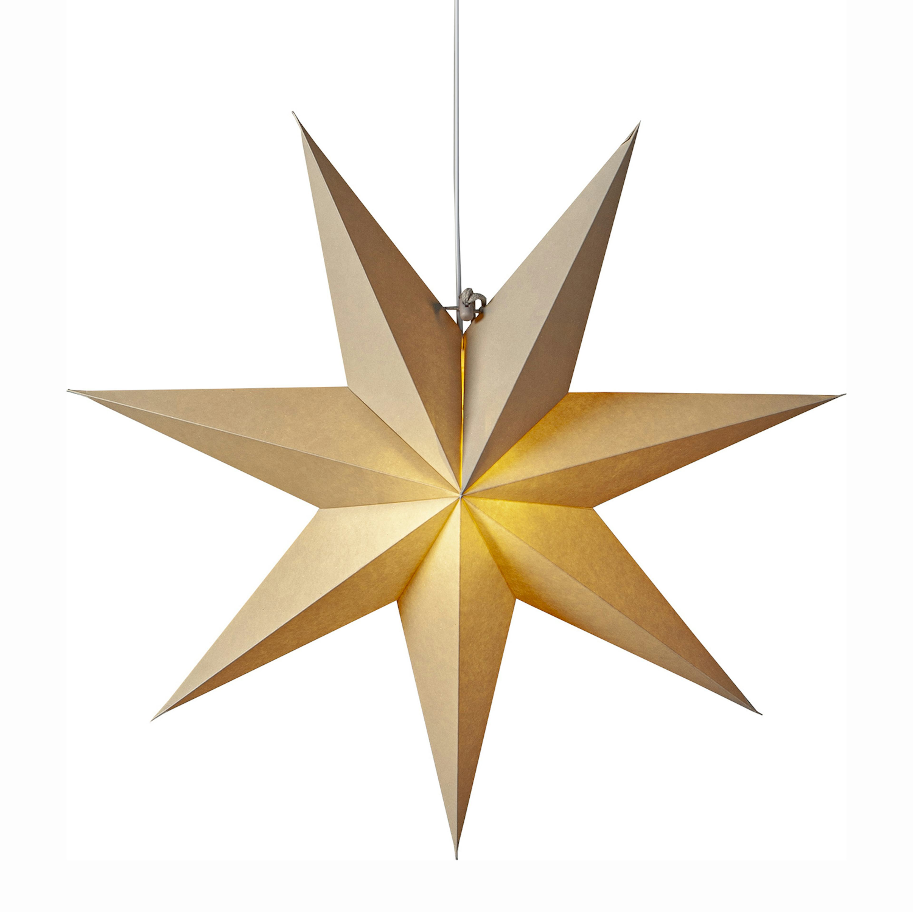 Pappersstjärna Star Trading Plain 45 cm