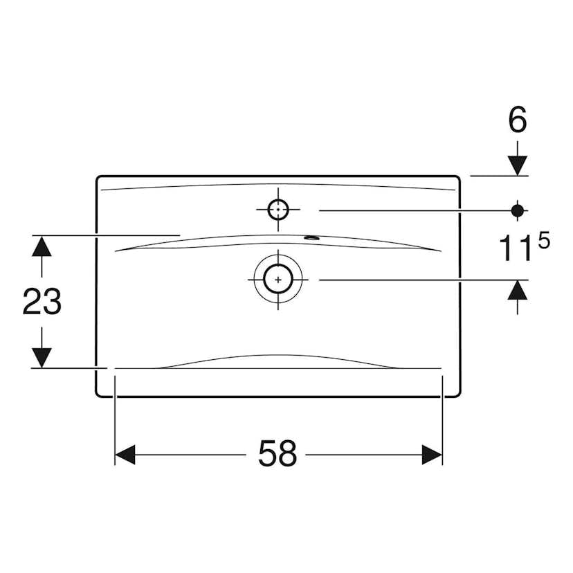 Tvättställ Ifö Elegant Kompakt