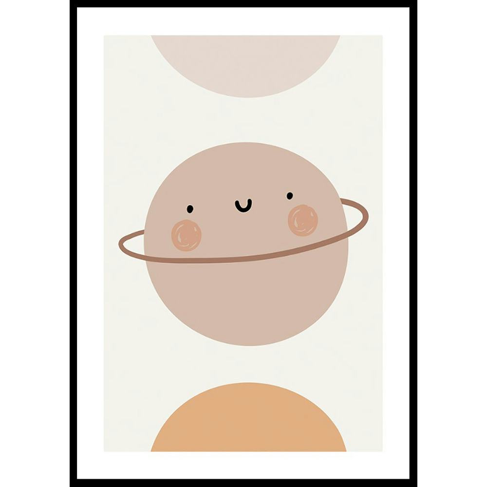 Poster Gallerix Planet Saturn