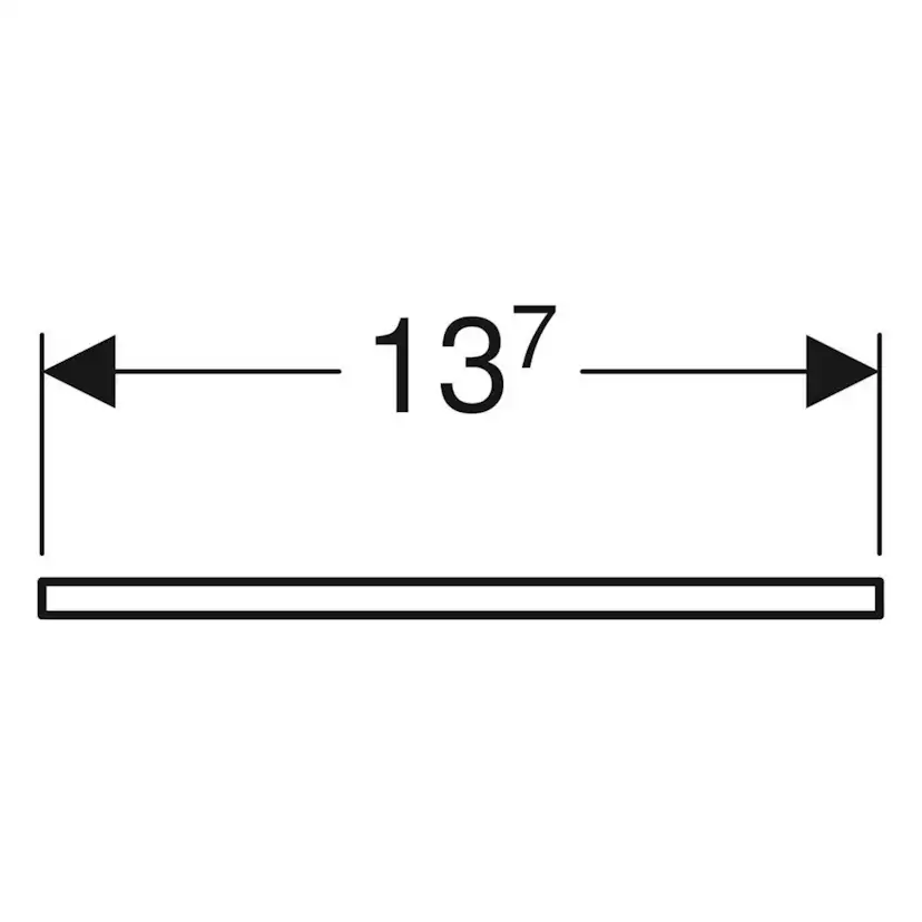 Handtag Ifö Elegant 137 mm