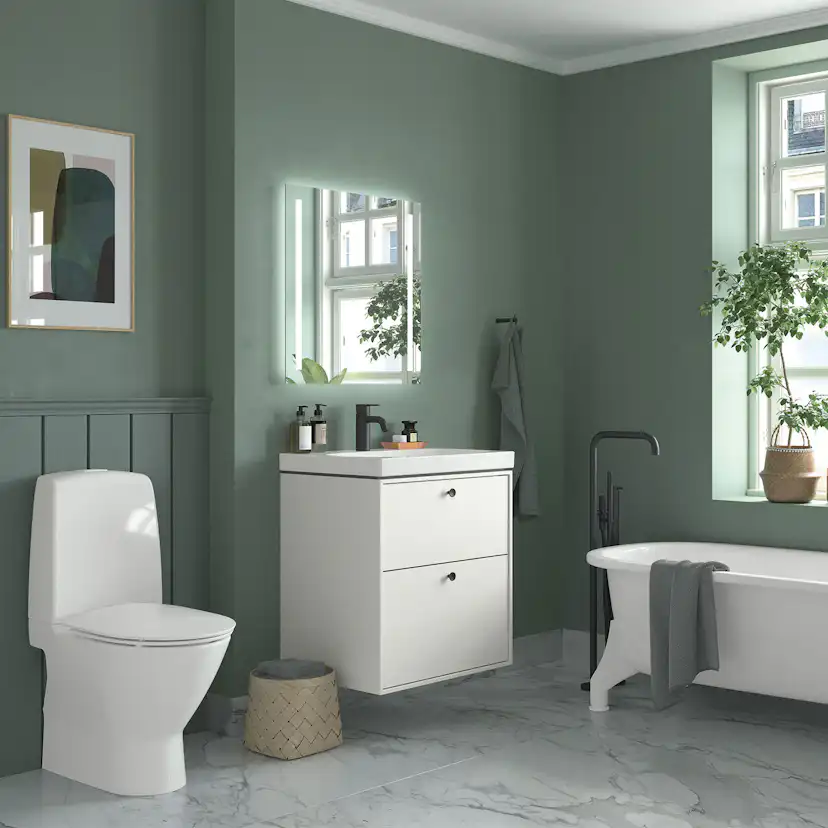 Tvättställsskåp Ifö Sense Art med 2 Lådor