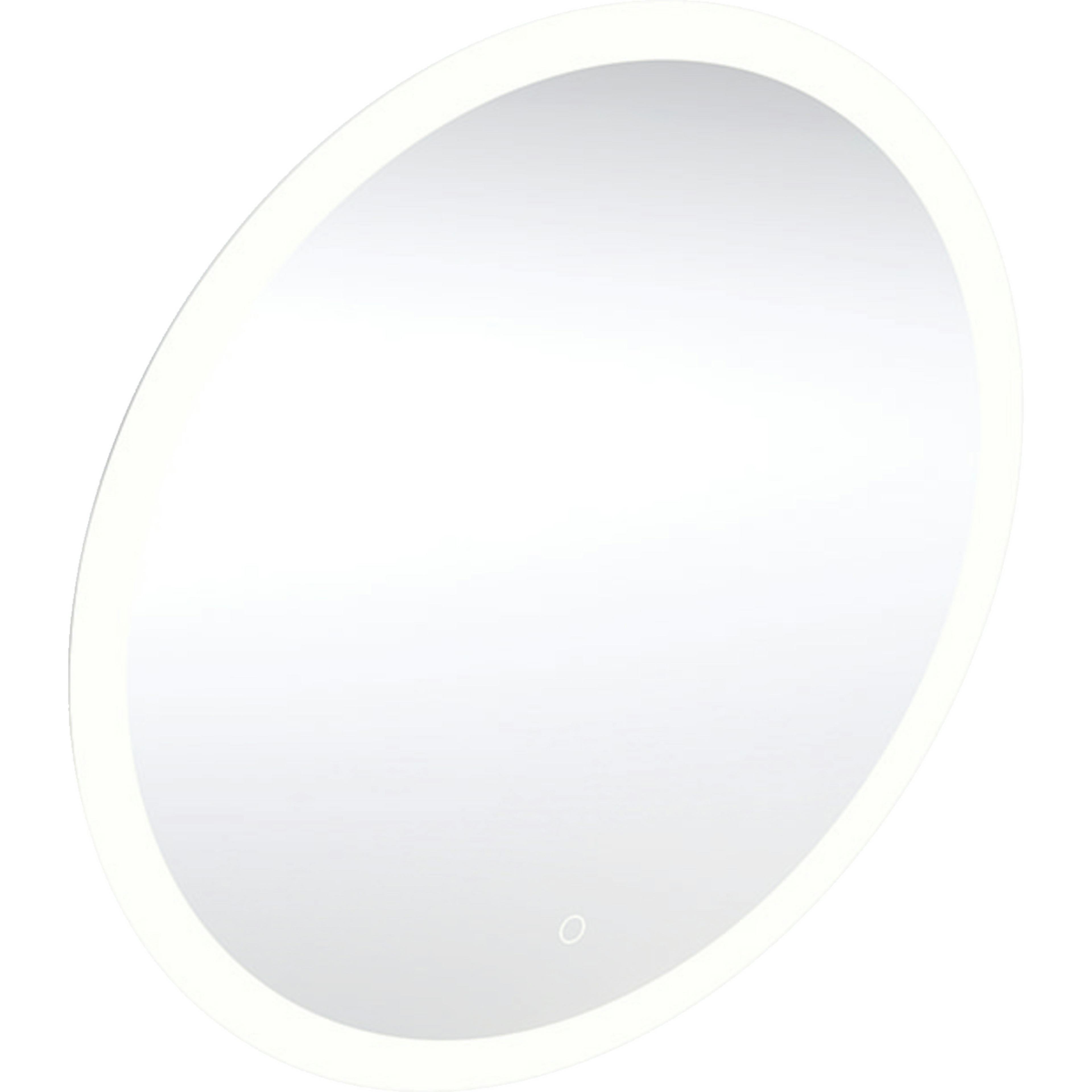 Spegel Ifö Option Round med Belysning