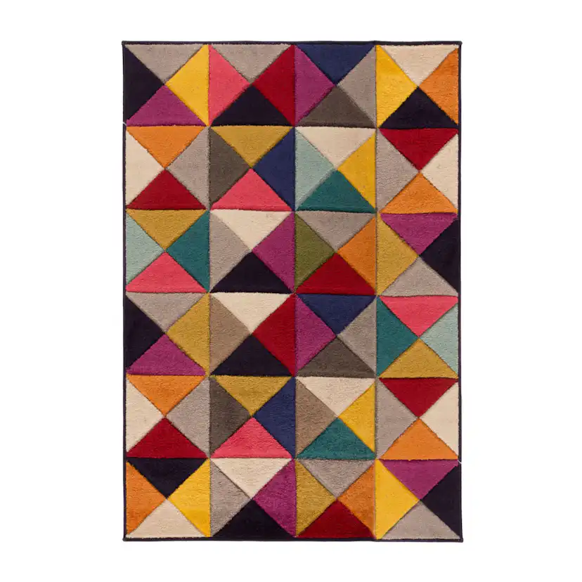 Friezematta Flair Rugs Samba Flerfärgad