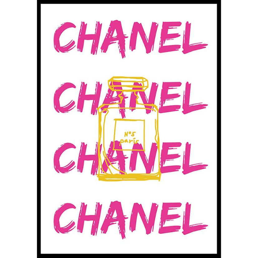 Poster Gallerix Chanel In Pink