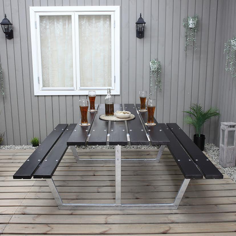 Picknickbord Baltic Garden Rustik Utan Ryggstöd