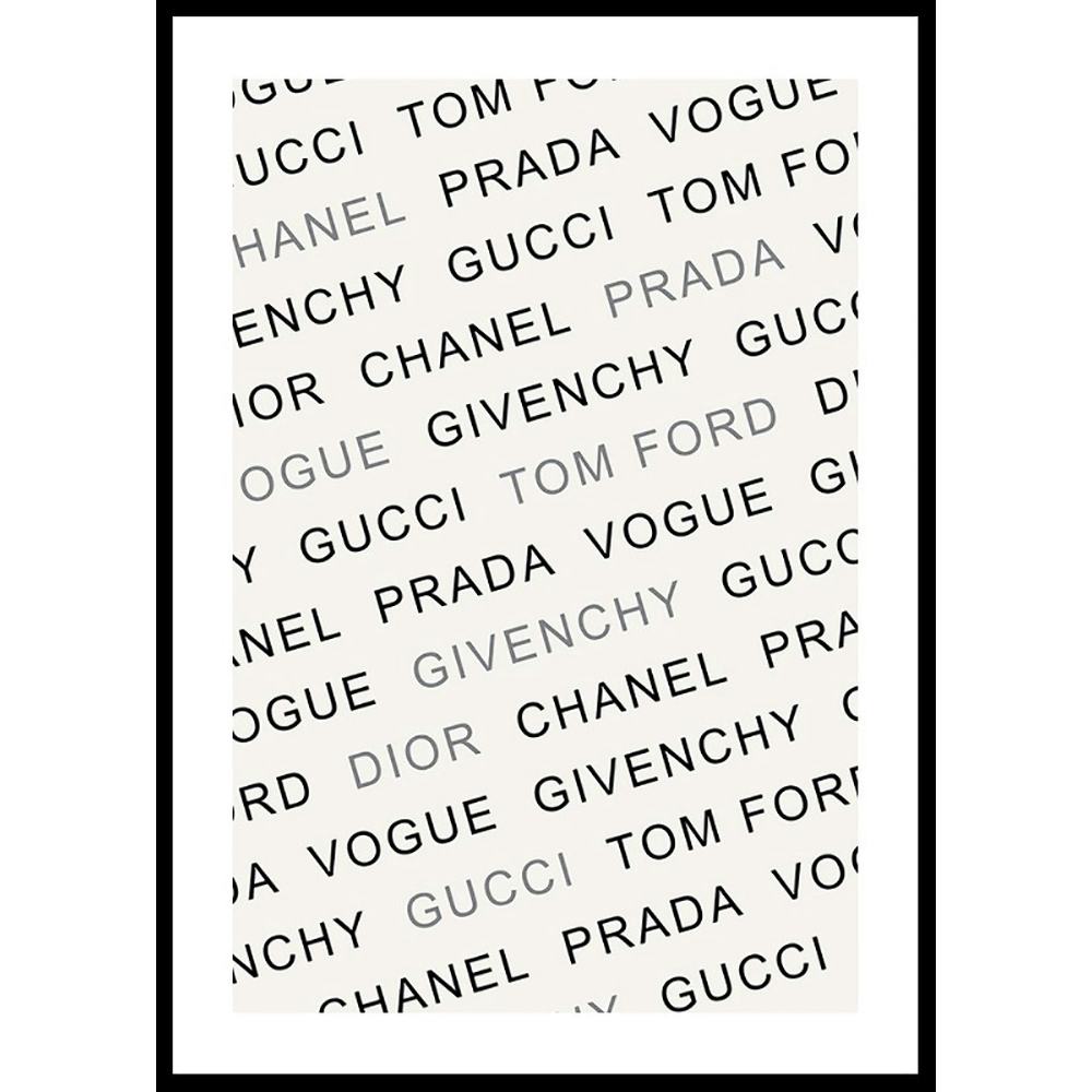 Poster Gallerix Fashion Brands