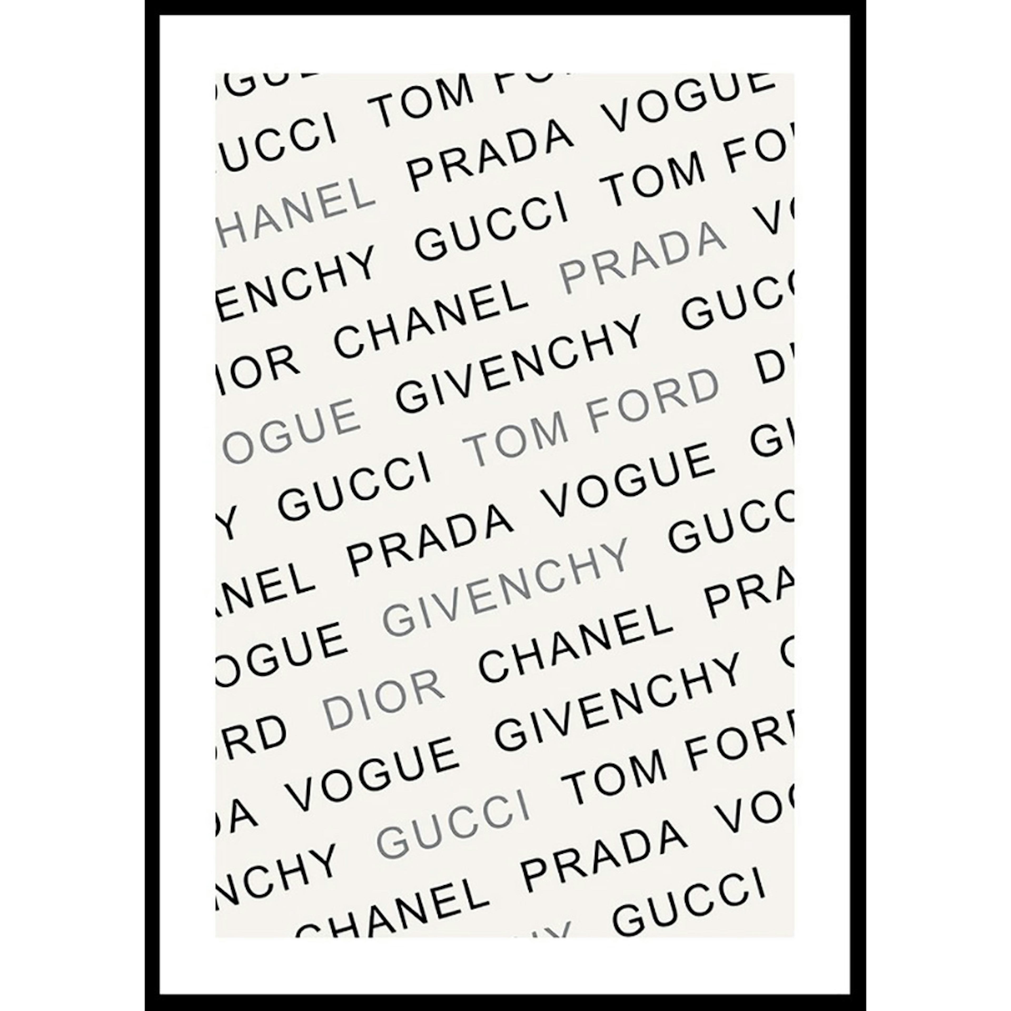 Poster Gallerix Fashion Brands