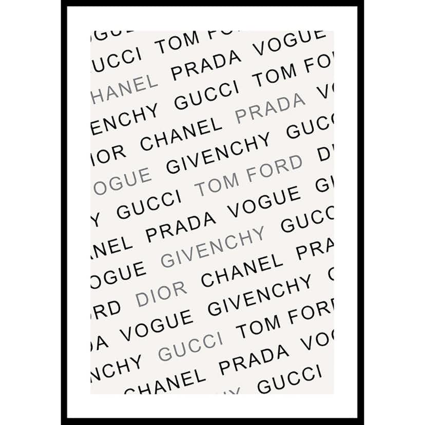 Poster Gallerix Fashion Brands