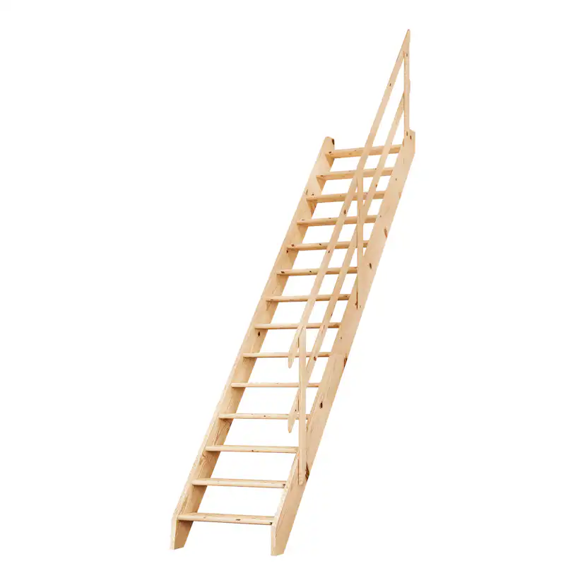 Lofttrappa Dolle Normandie med Räcke