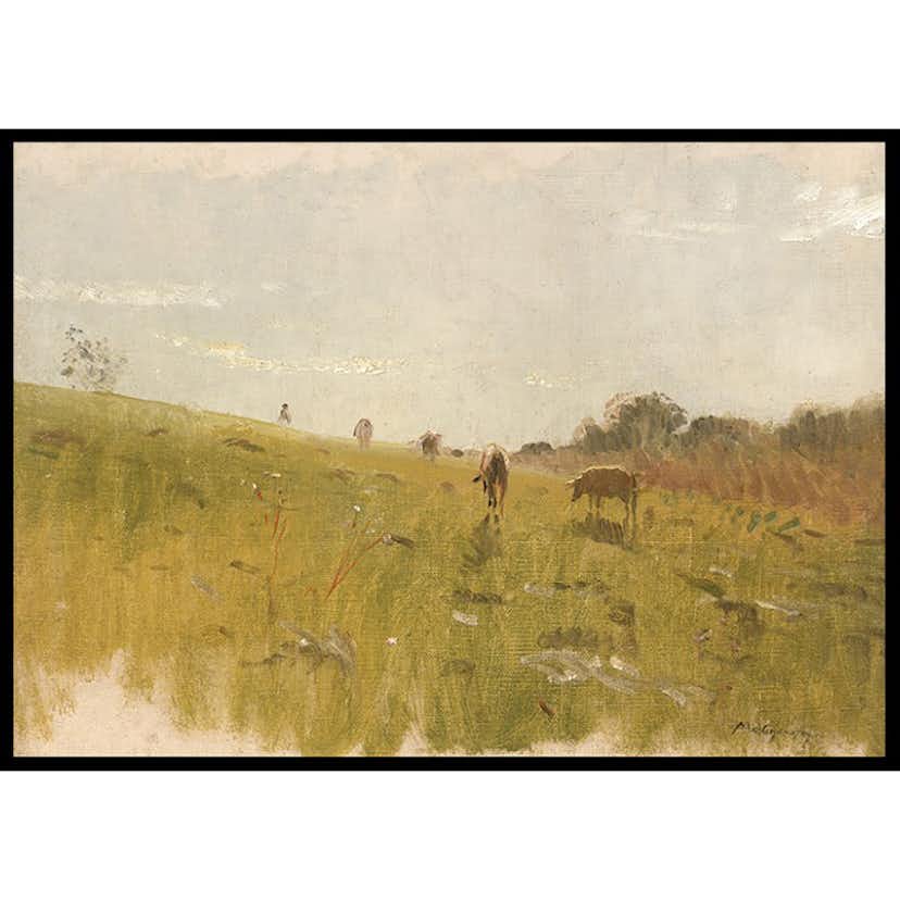 Poster Gallerix To The Pasture By Ladislav Mednyánszky