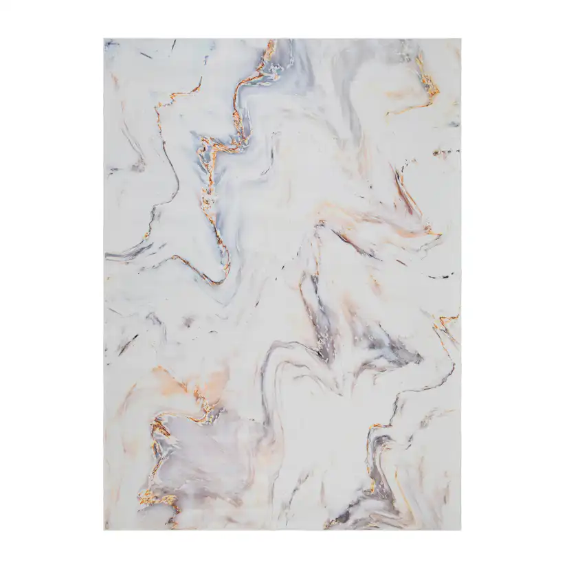 Wiltonmatta KM Carpets Kenzie Marmor Grå Polyester