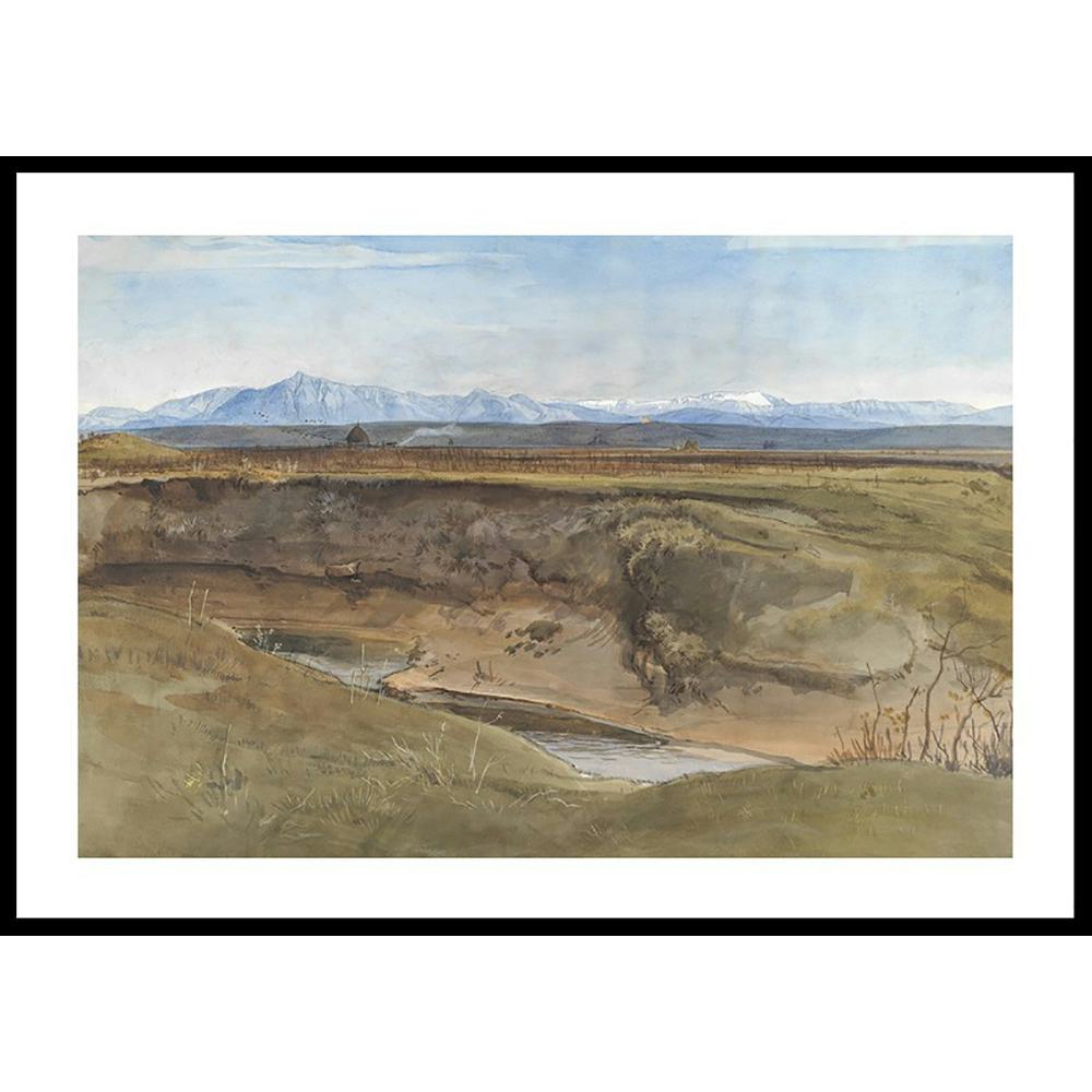 Poster Gallerix Landscape Near Rome By August Leopold Venus