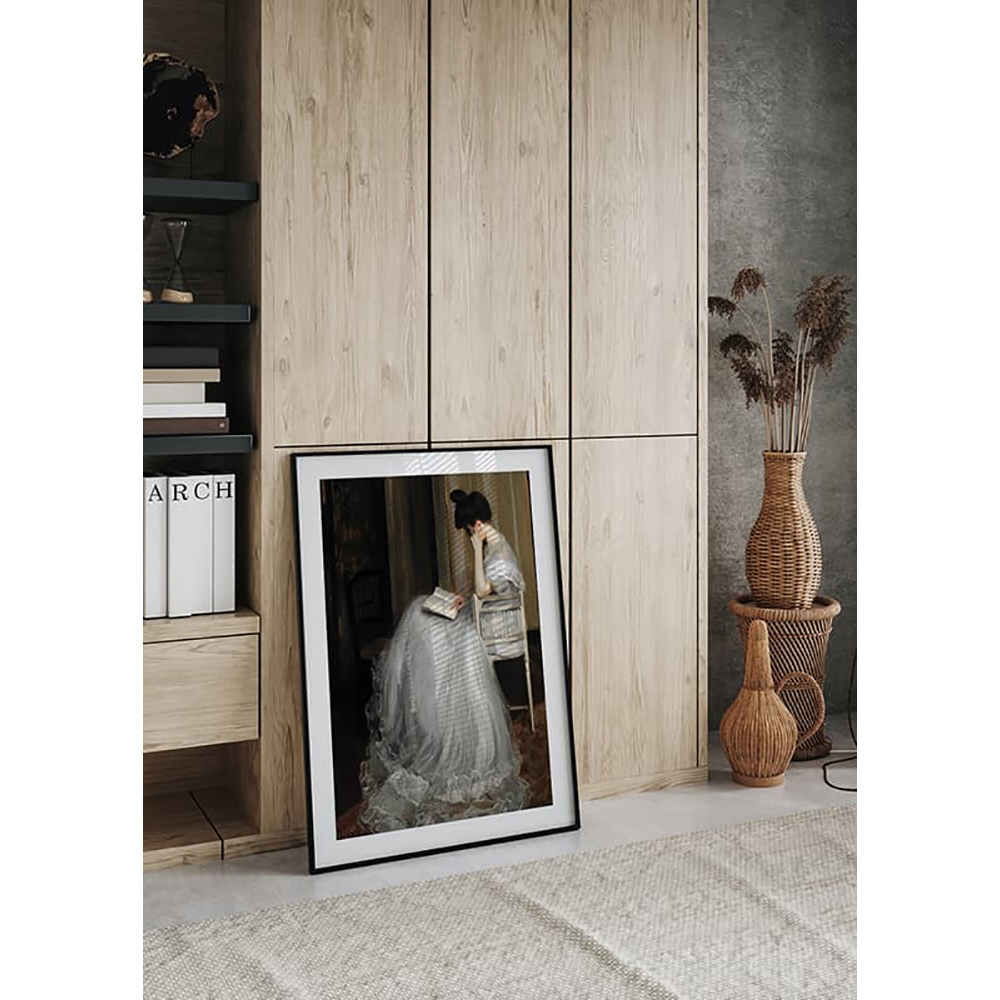 Poster Gallerix Mujer Leyendo By Jacques Émile Blanche