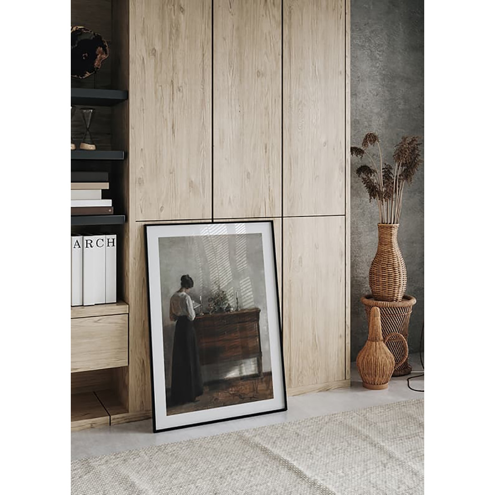 Poster Gallerix Interiør Med Kunstnerens Hustru By Carl Holsøe