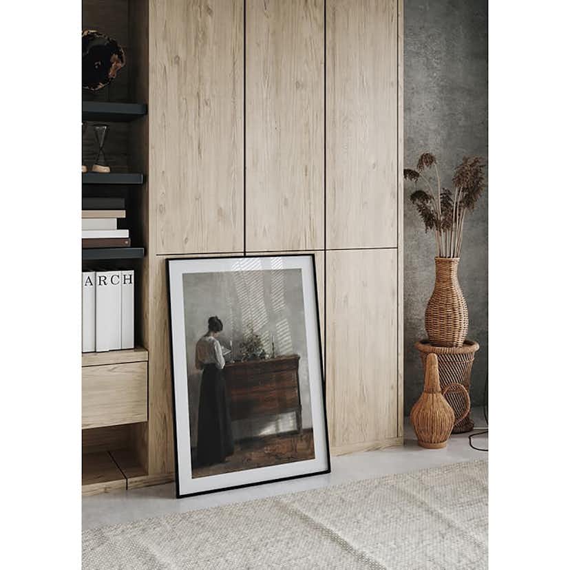 Poster Gallerix Interiør Med Kunstnerens Hustru By Carl Holsøe