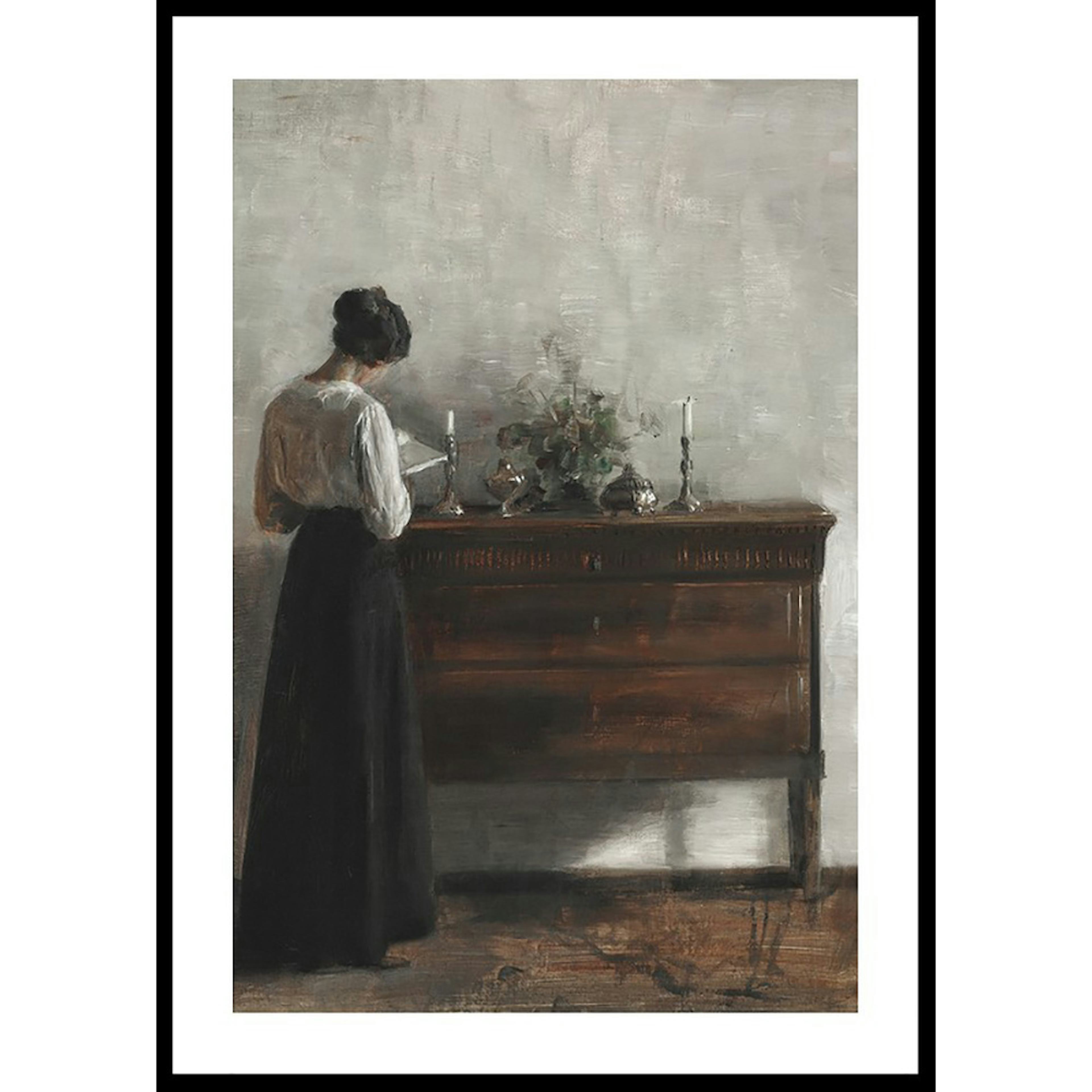 Poster Gallerix Interiør Med Kunstnerens Hustru By Carl Holsøe