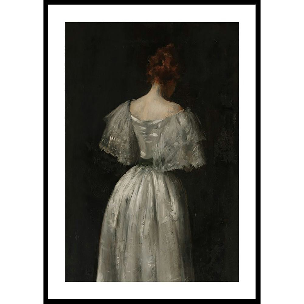 Poster Gallerix Seventeenth Century Lady By William Merritt Chase