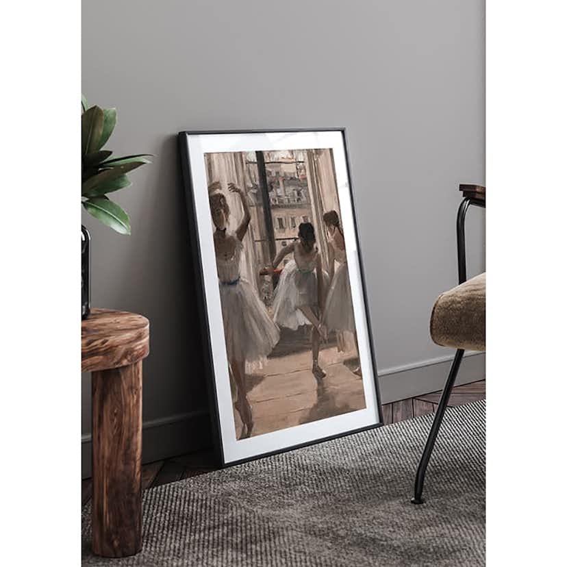 Poster Gallerix Danseuses Dans Une Salle D'exercice By Edgar Degas