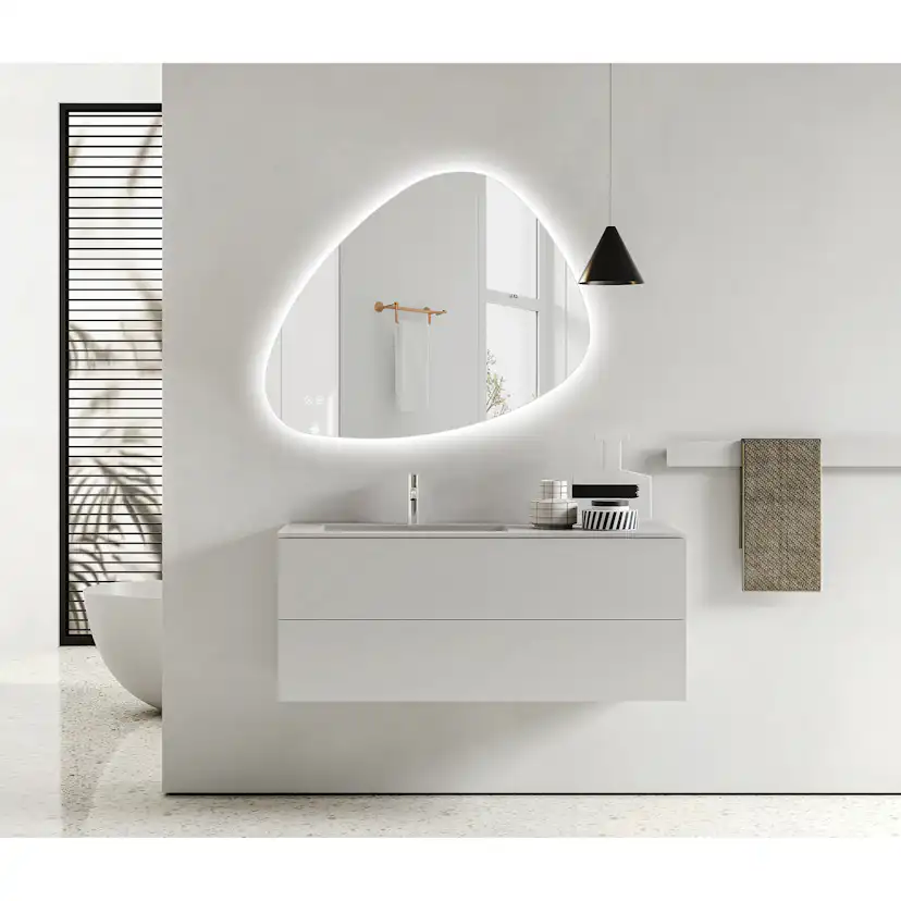 Spegel Duschy Triangulär