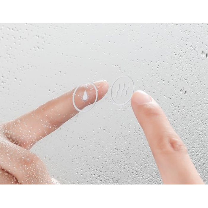 Spegel Duschy Triangulär