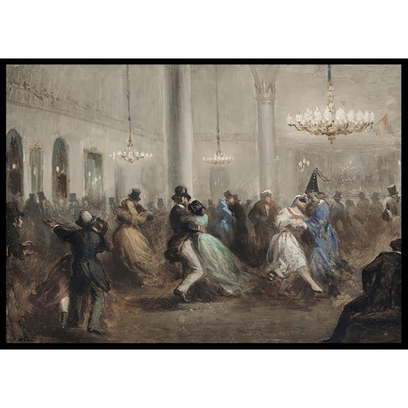 Poster Gallerix El Baile De Capellanes By Ricardo Balaca