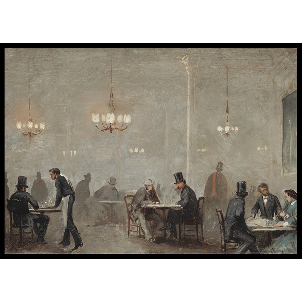 Poster Gallerix El Café By Ricardo Balaca