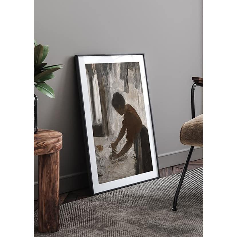 Poster Gallerix A Woman Ironing By Edgar Degas