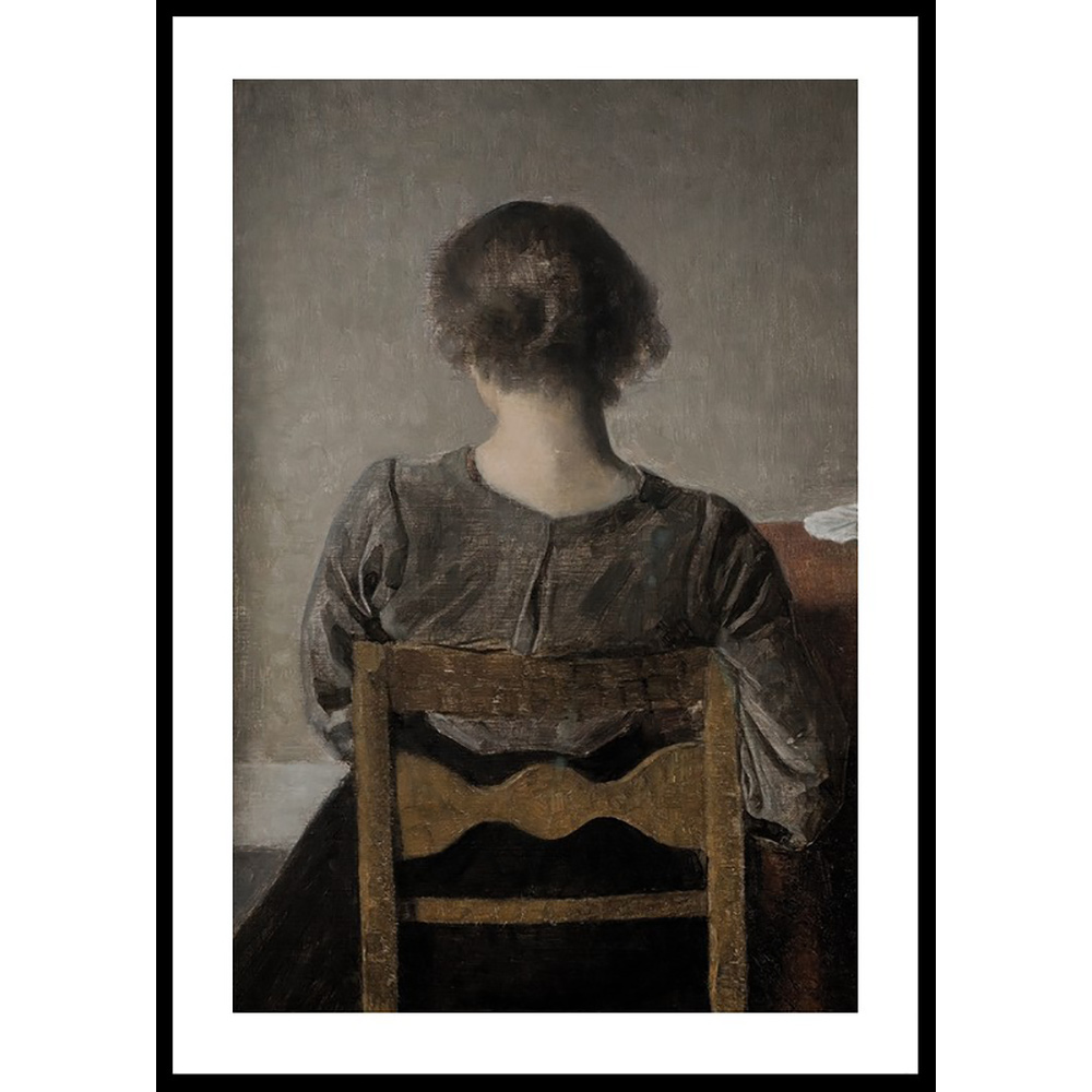 Poster Gallerix Hvile By Wilhelm Hammershøi