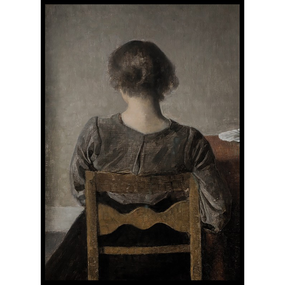 Poster Gallerix Hvile By Wilhelm Hammershøi