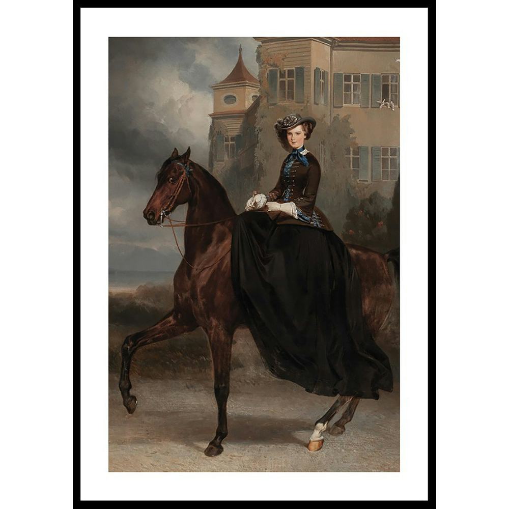 Poster Gallerix Piloty Adam Portrait Elisabeth In Bayern By Karl Theodor Von Piloty