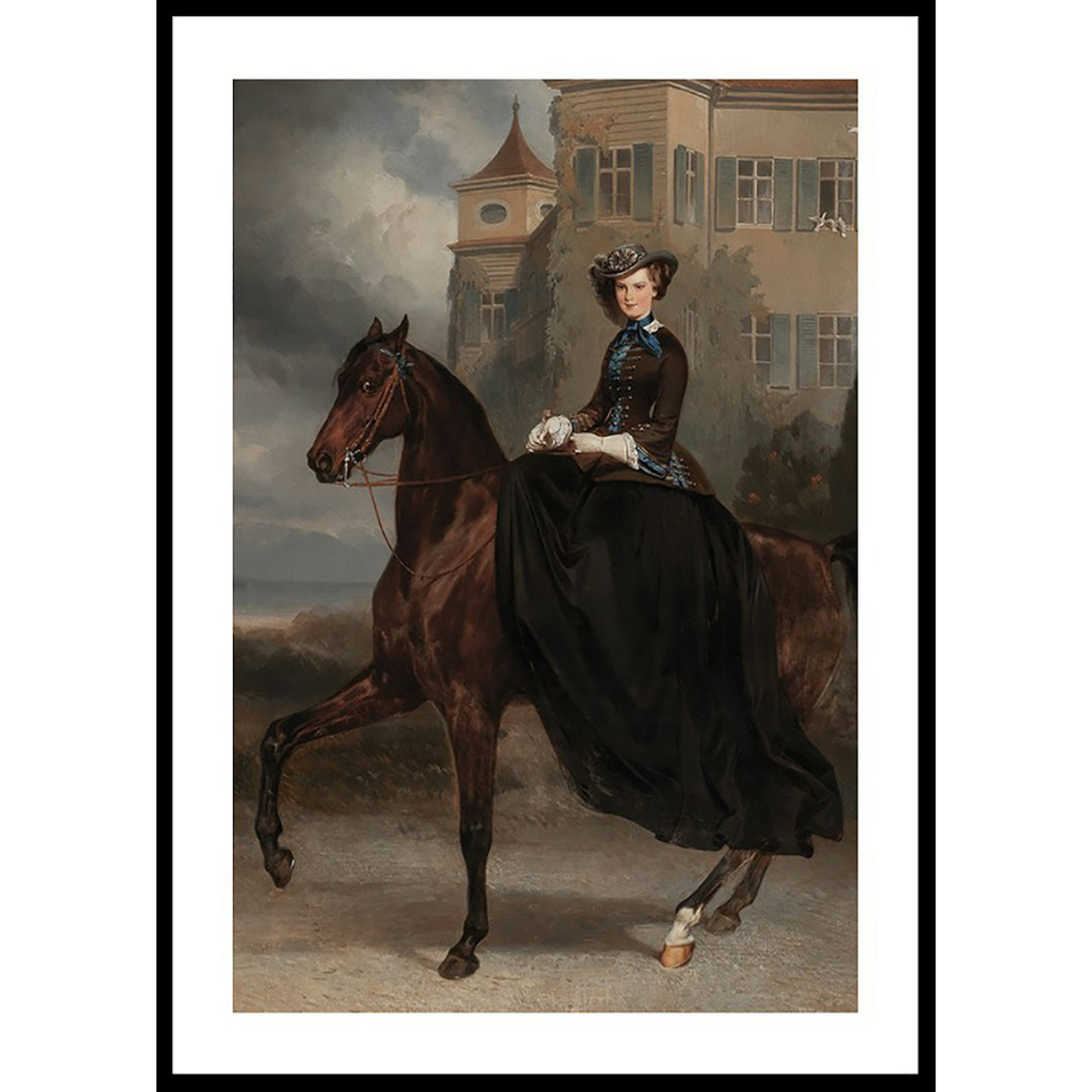 Poster Gallerix Piloty Adam Portrait Elisabeth In Bayern By Karl Theodor Von Piloty