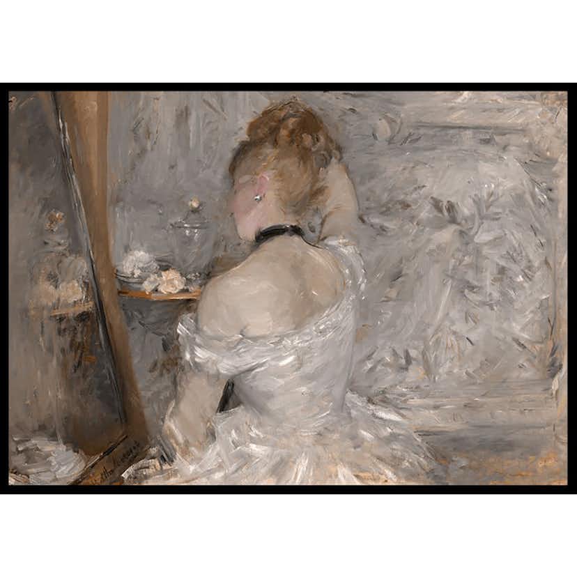 Poster Gallerix Femme A Sa Toilette By Berthe Morisot