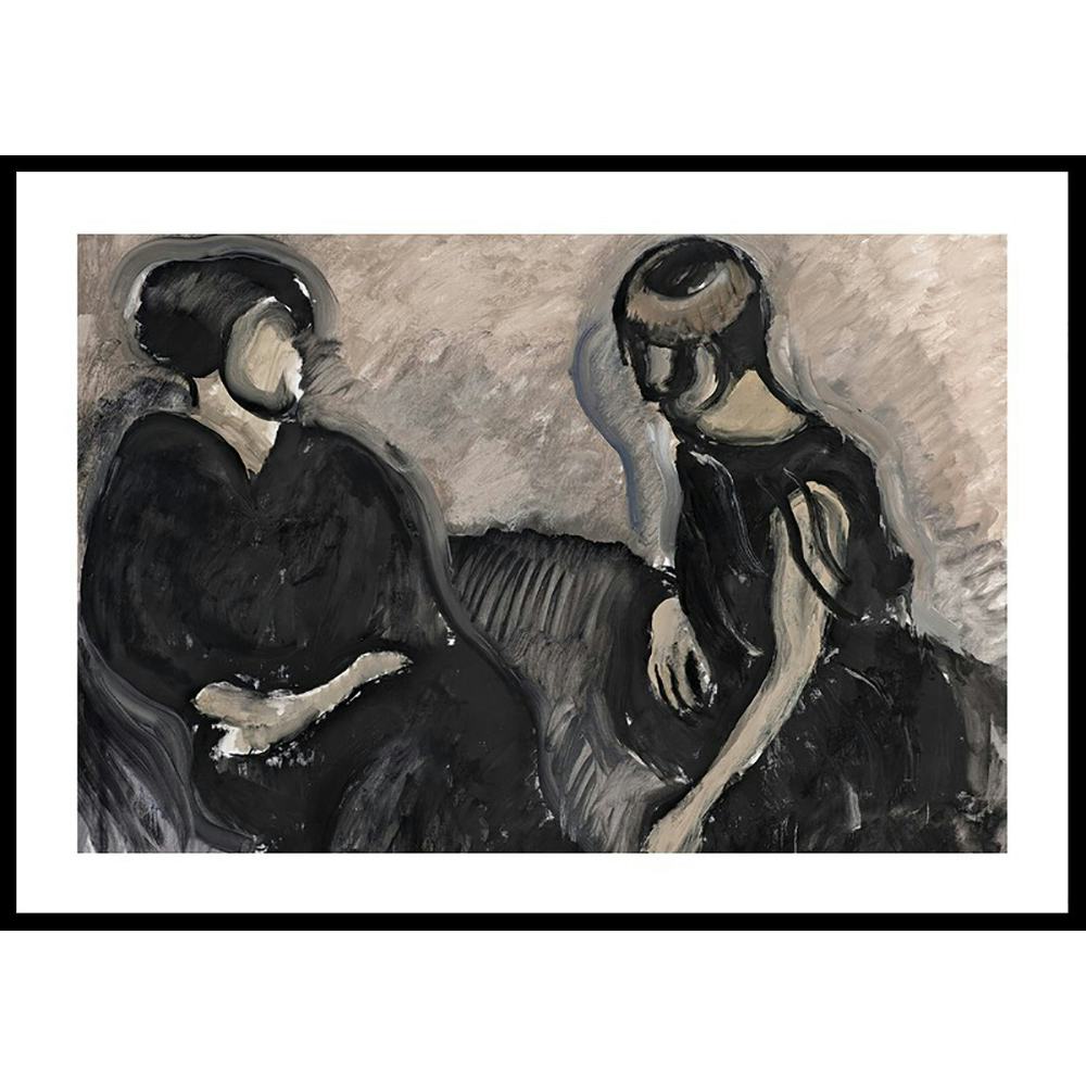 Poster Gallerix To Damer By Harald Giersing