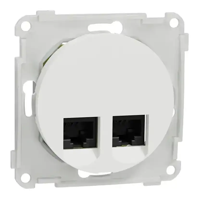 Datauttag Elko One Kat 6 UTP Infälld 2xRJ45