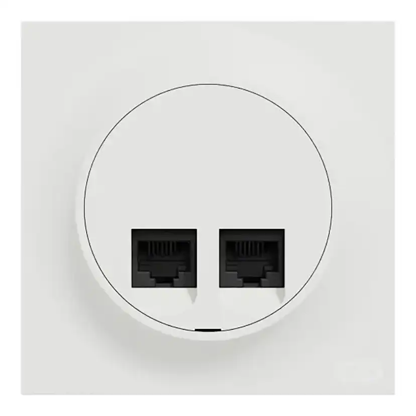 Datauttag Elko One Kat 6 UTP Infälld 2xRJ45