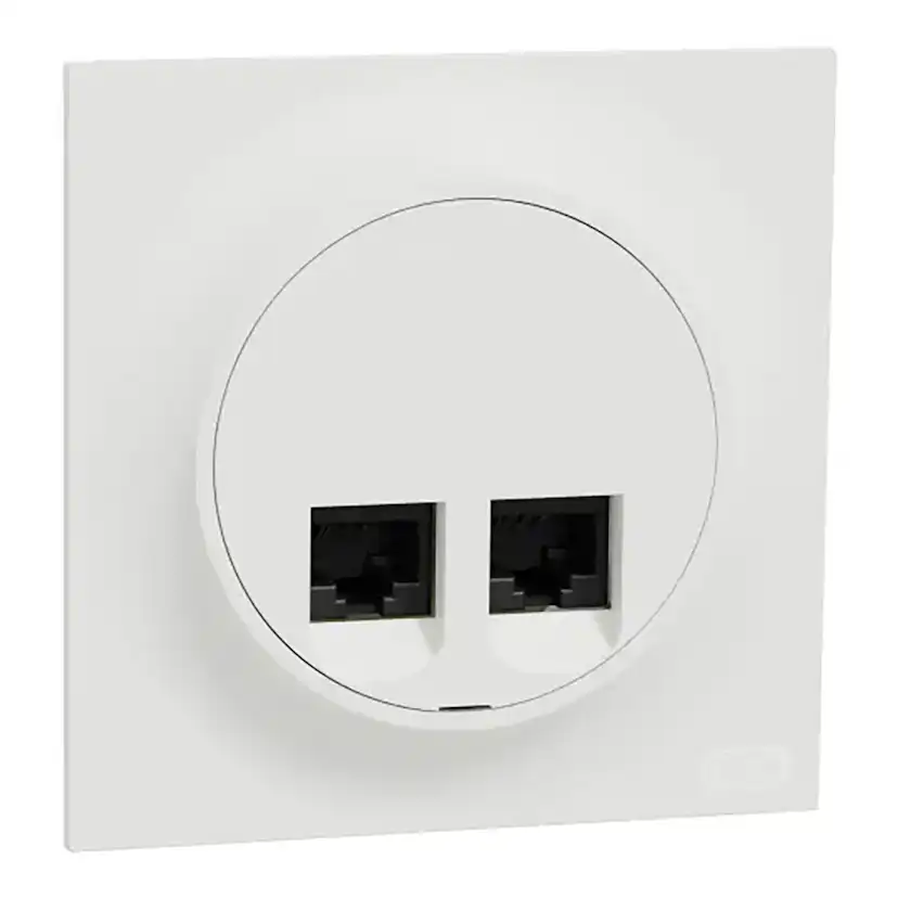 Datauttag Elko One Kat 6 UTP Infälld 2xRJ45