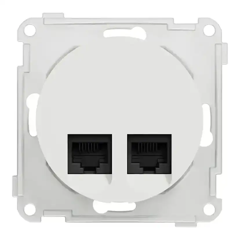 Datauttag Elko One Kat 6 UTP Infälld 2xRJ45