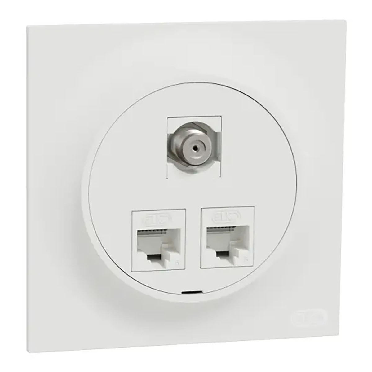 Vägguttag Elko One Modularuttag Infälld RJ45 Cat.6 UTP