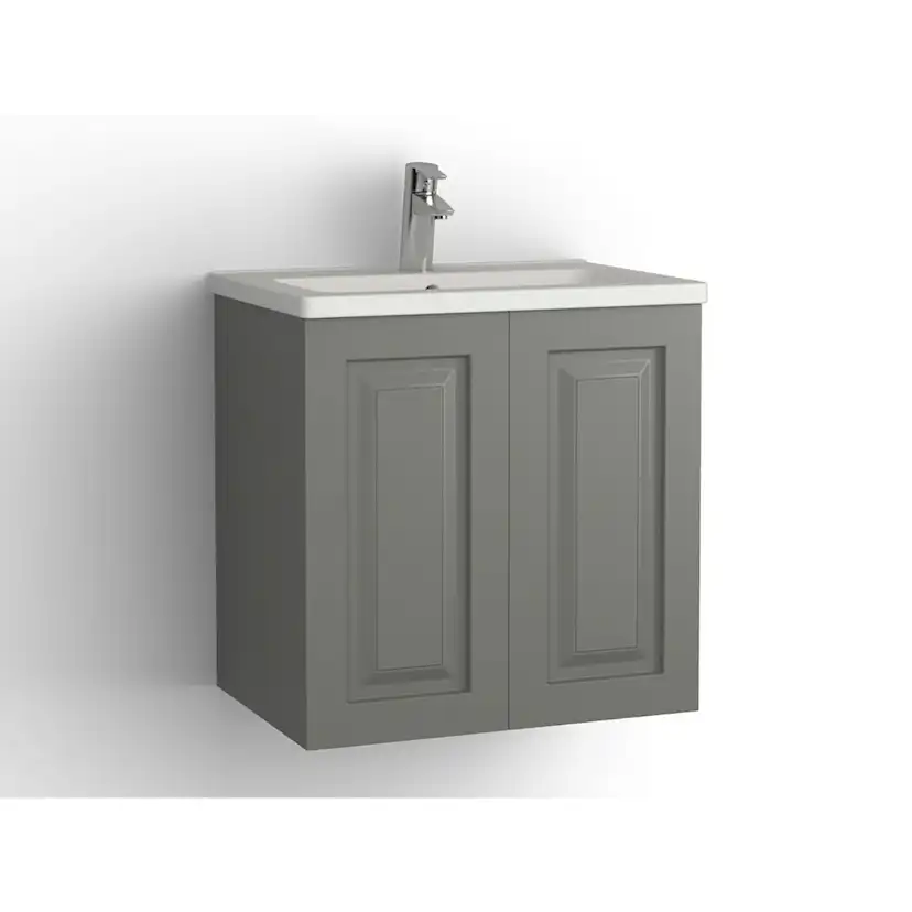 Tvättställsskåp Vedum Free 600 Compact med 2 Luckor