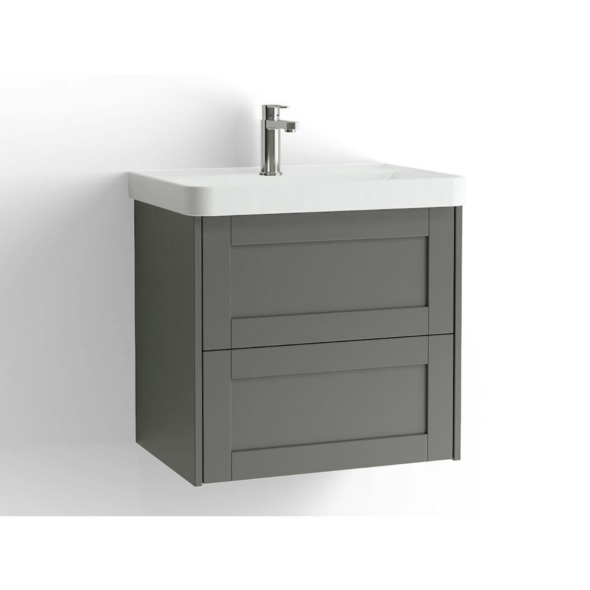 Tvättställsskåp Vedum Mezzo Frame 600 med 2 Lådor