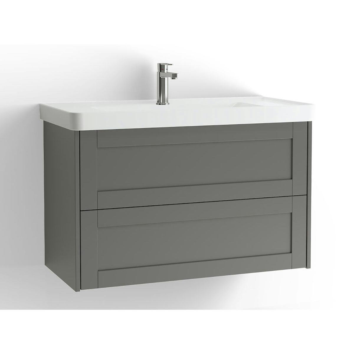 Tvättställsskåp Vedum Mezzo Frame 900 med 2 Lådor