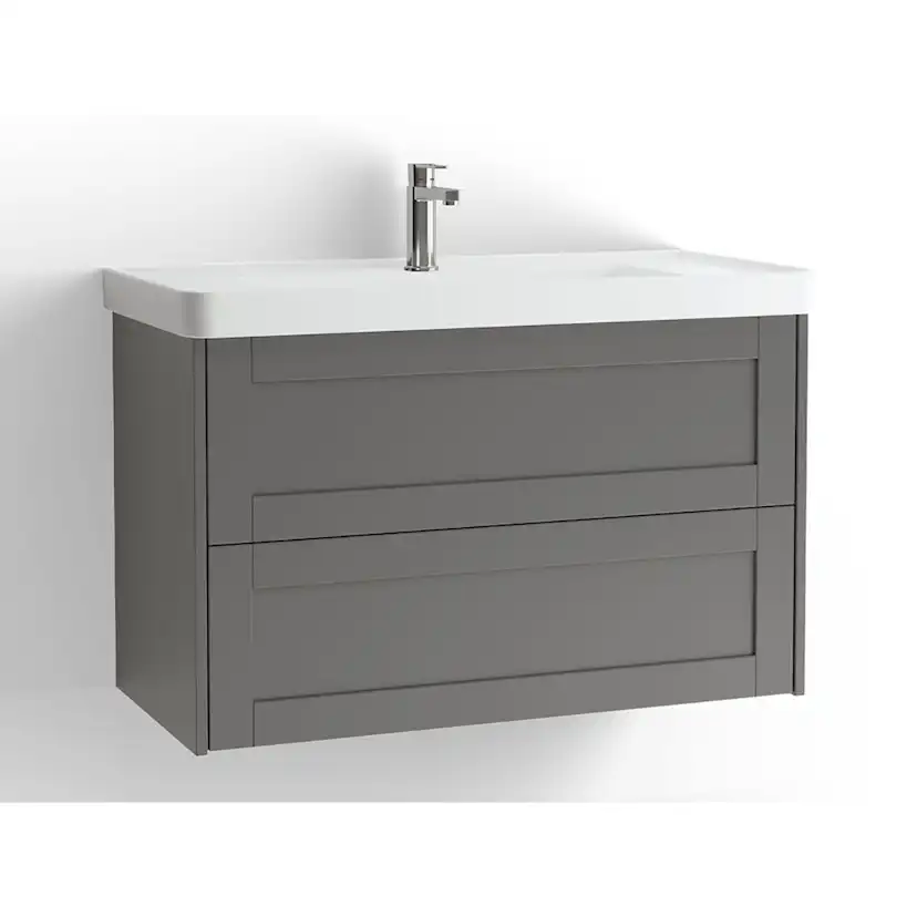 Tvättställsskåp Vedum Mezzo Frame 900 med 2 Lådor