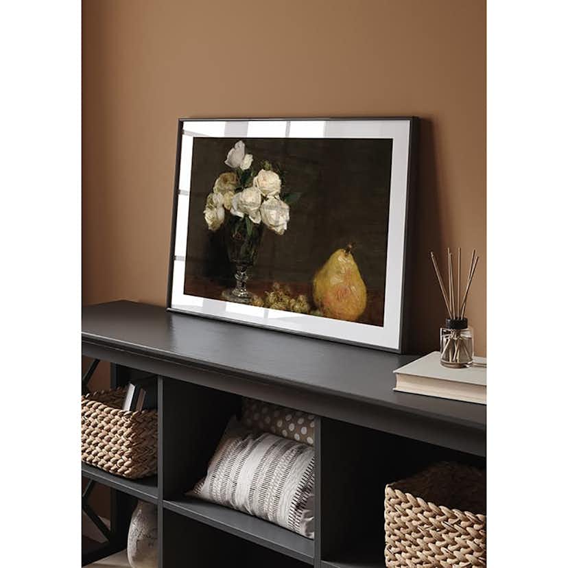 Poster Gallerix Still Life With Roses And Fruit By Henri Fantin-Latour