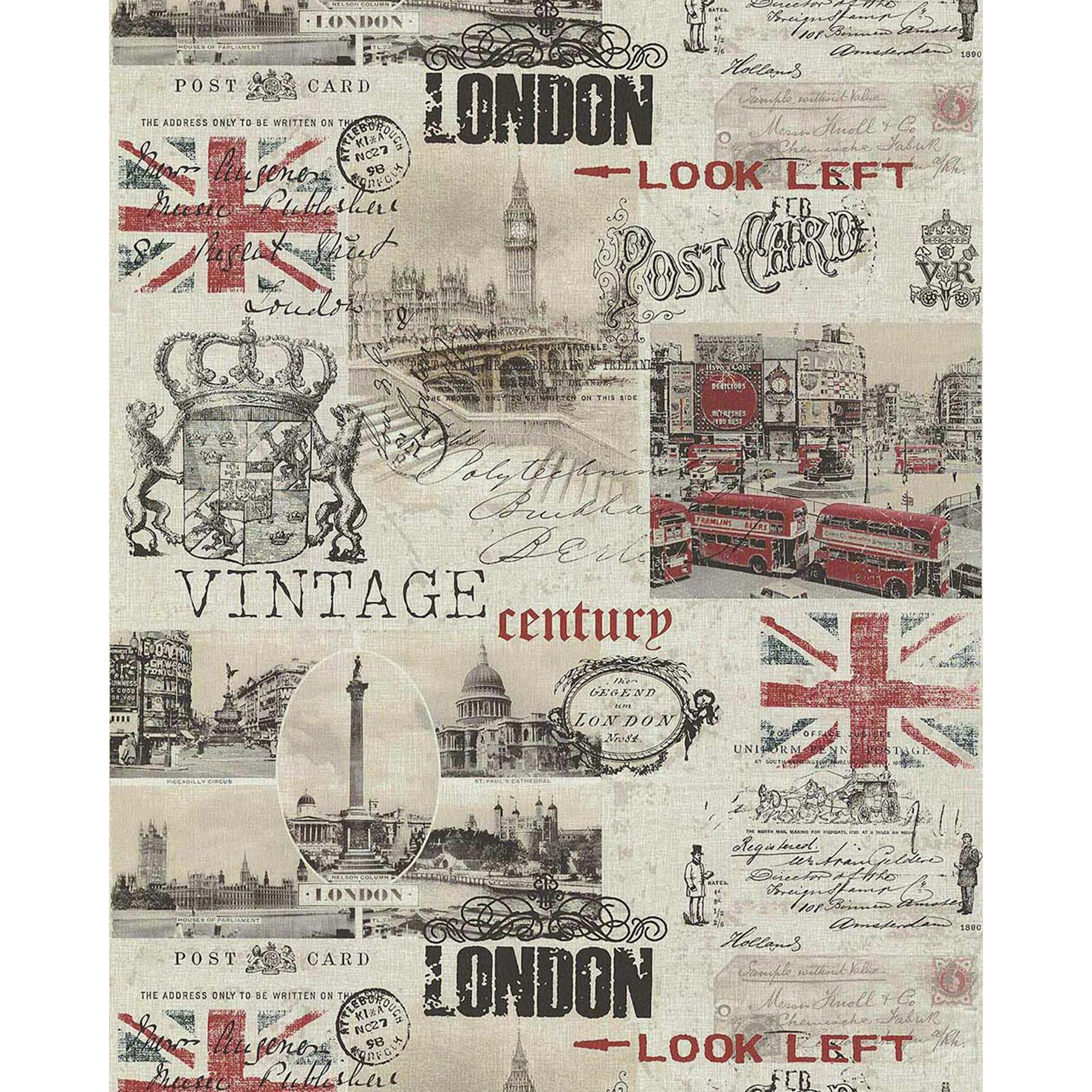 Tapet Lutéce London Postcard 51135407