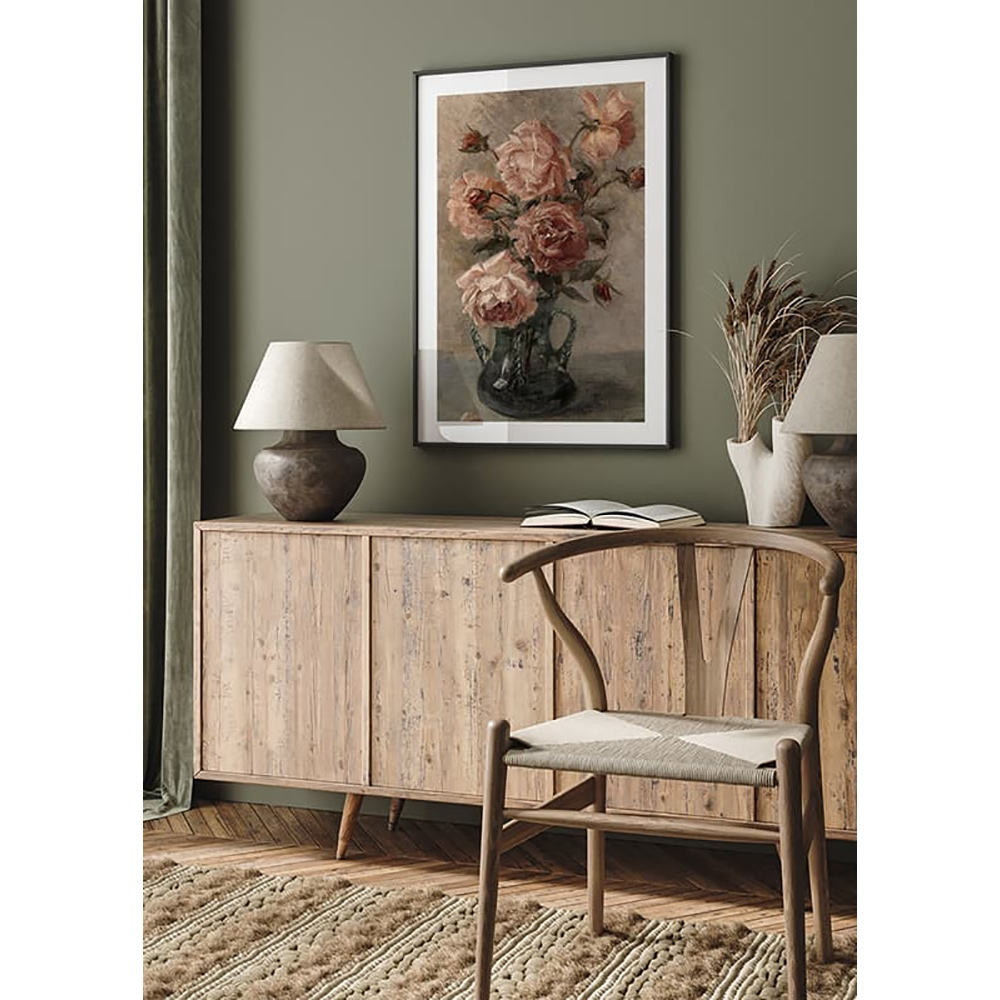 Poster Gallerix Rosen In Vase By Elise Nees Von Esenbeck