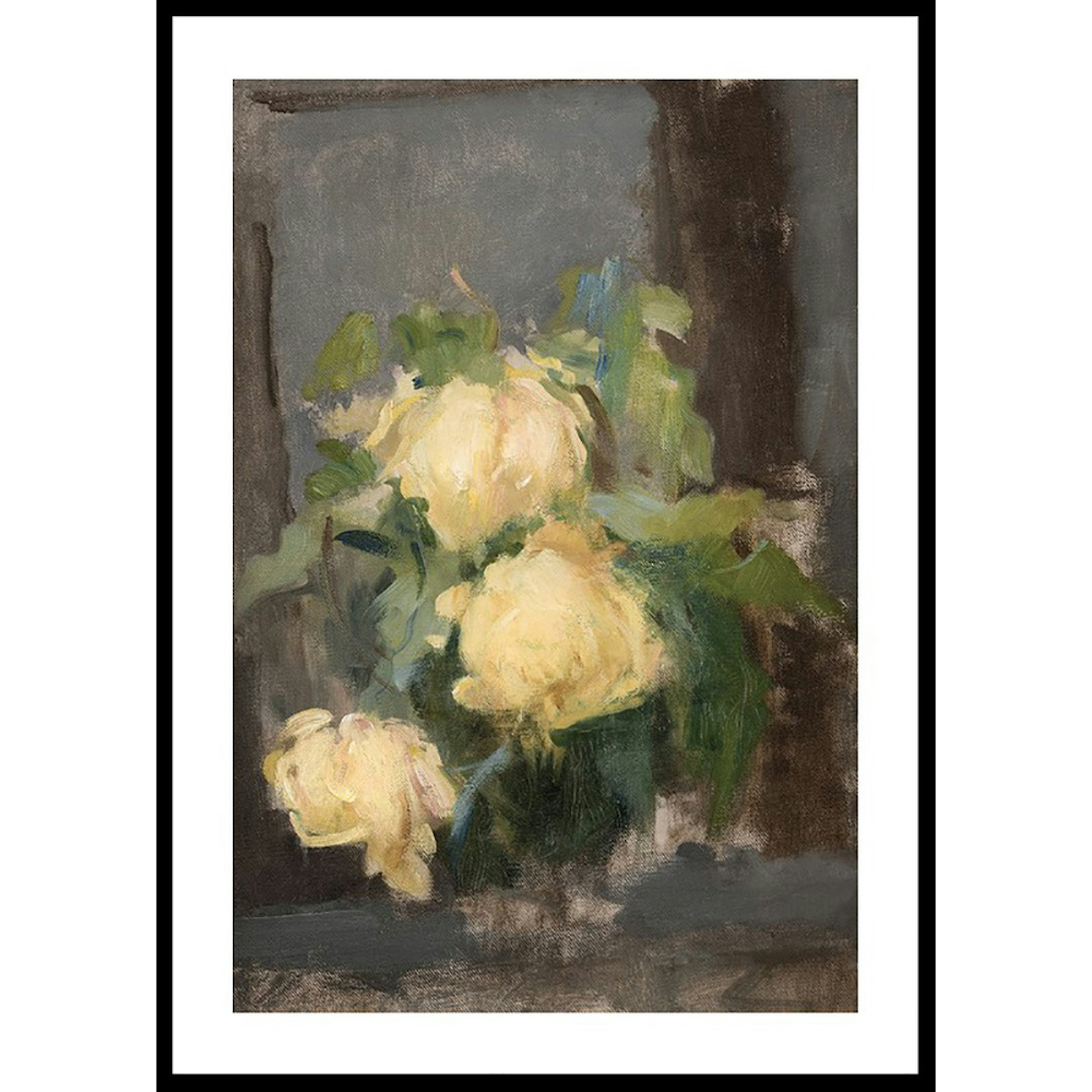 Poster Gallerix Golden Roses By Olga Boznańska