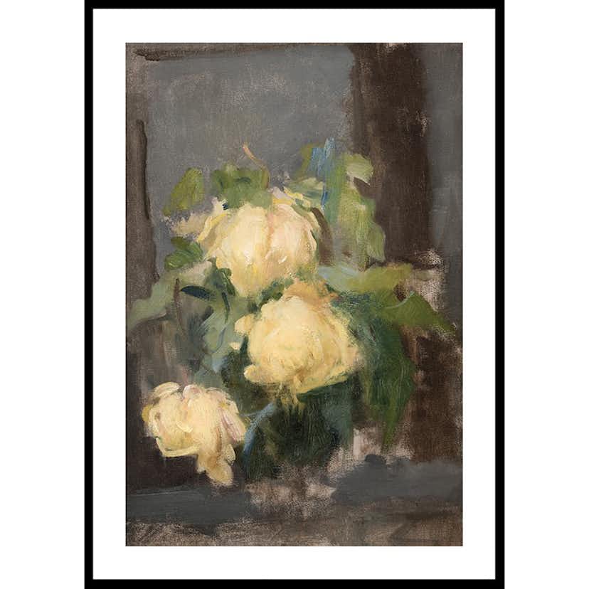 Poster Gallerix Golden Roses By Olga Boznańska